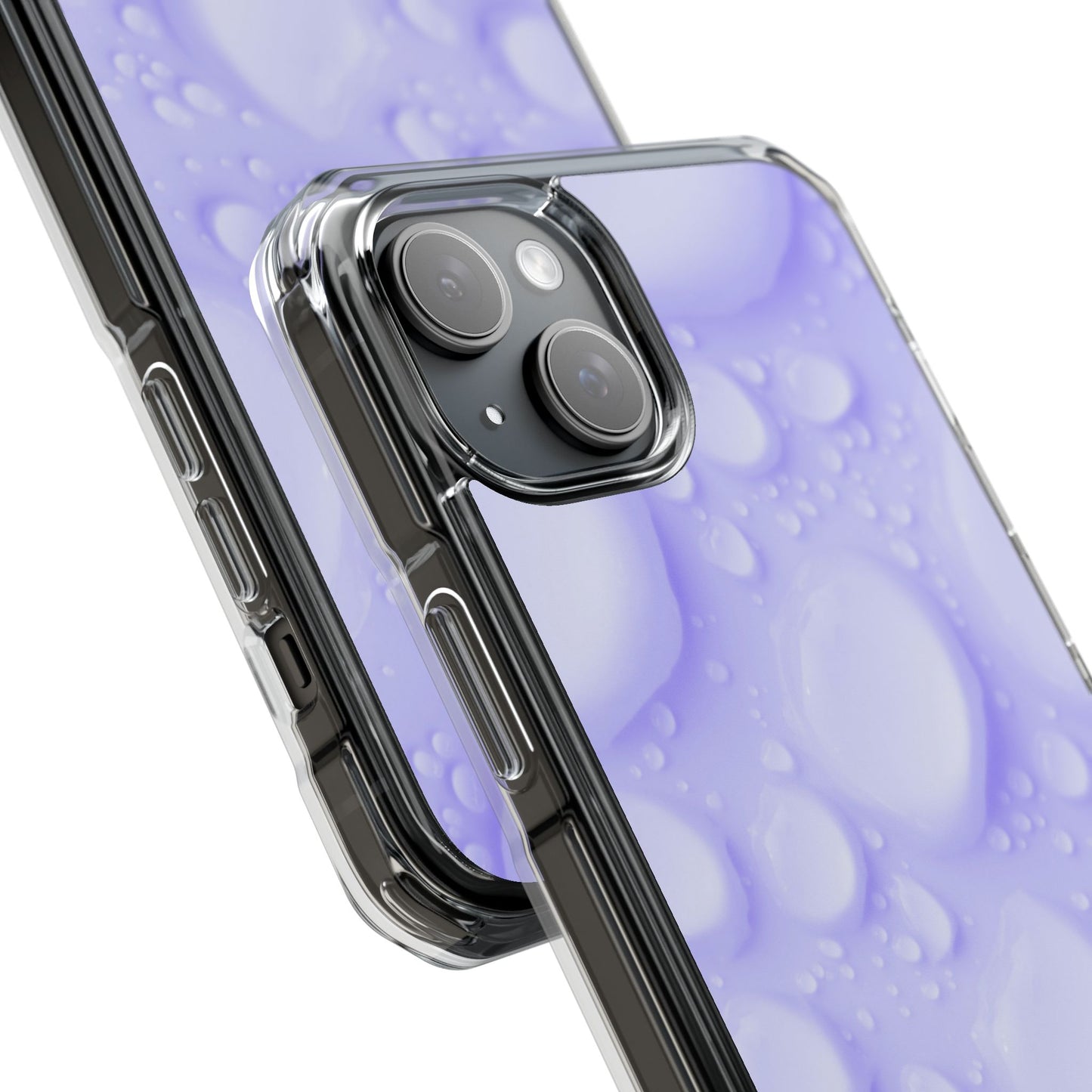 Clear Magnetic Phone Case – Lilac Dew