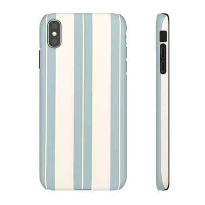 Snap Phone Case – Coastal Stripe