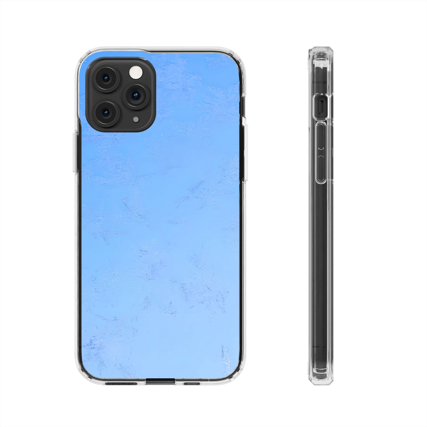 Clear Phone Case – Azure Fade