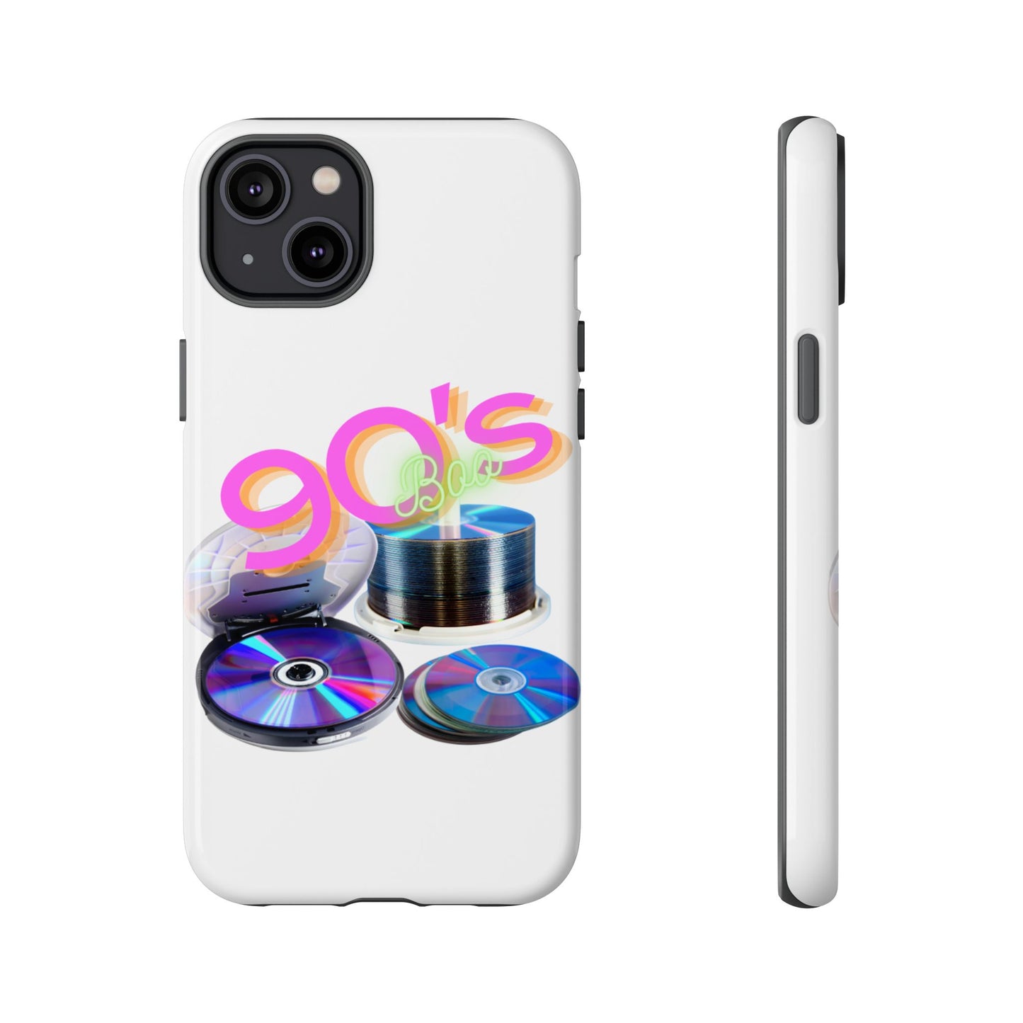 Protective Phone Case – 90s Spin