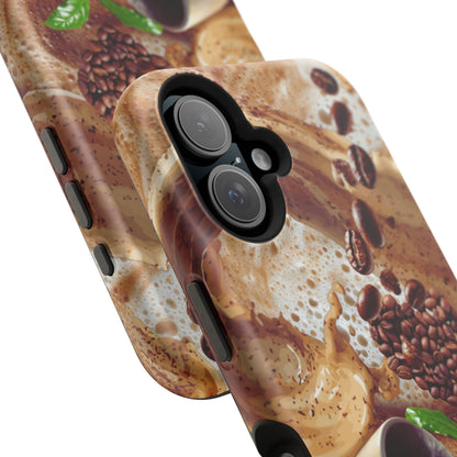 Impact-Resistant Phone Case – Love at First Sip – Compatible with iPhone 11–17 & Samsung Galaxy S22–S26 Series
