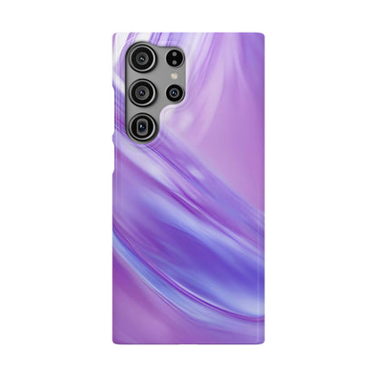 Snap Phone Case – Lavender Wave