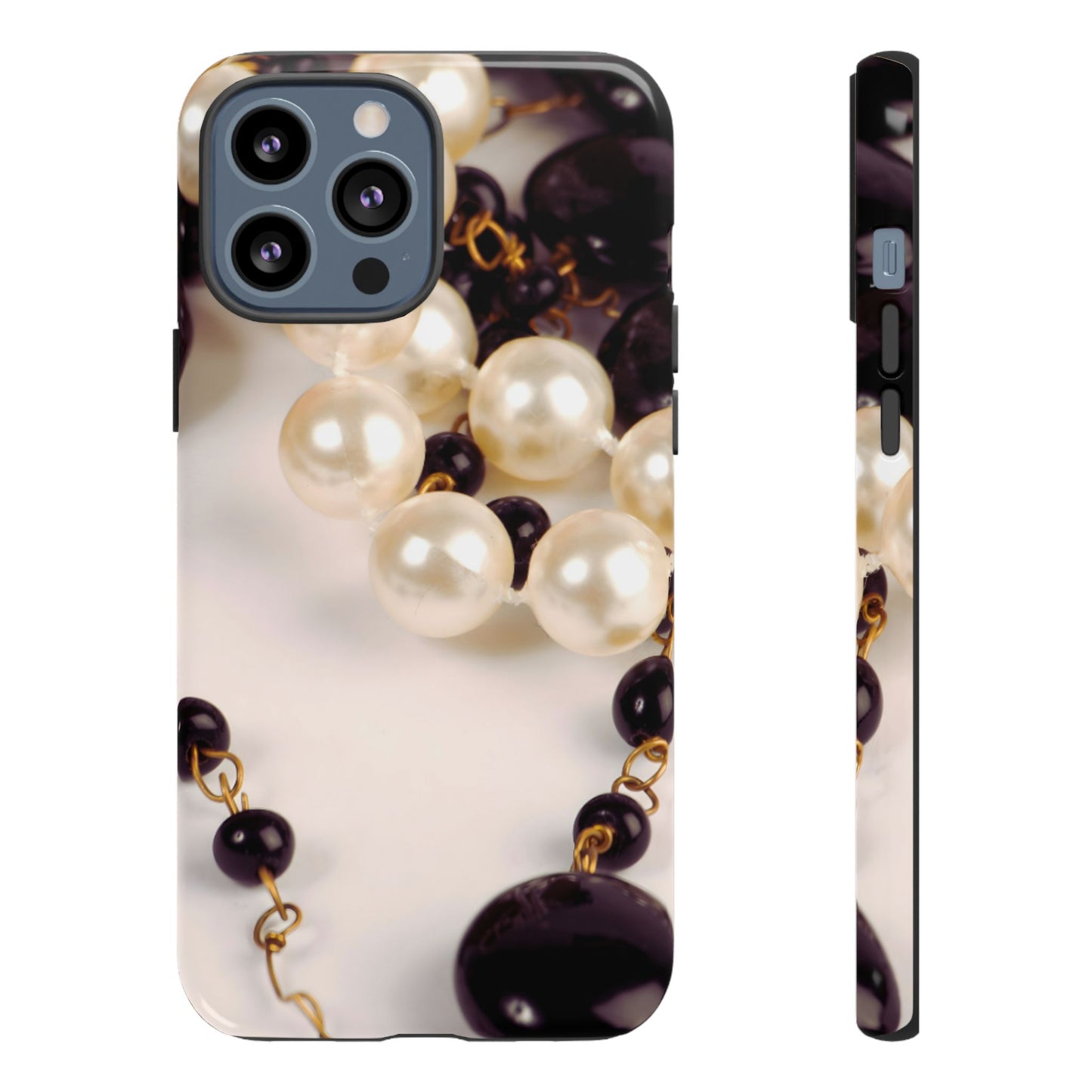 Protective Phone Case – Noir Pearl