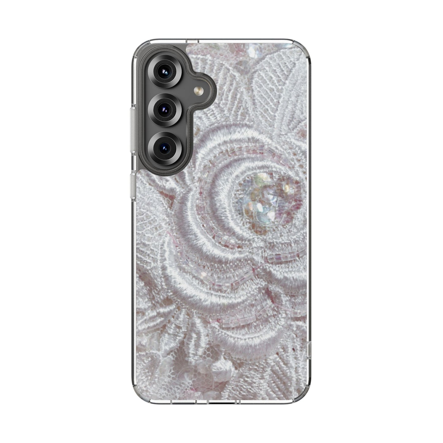 Clear Phone Case – Lace Veil