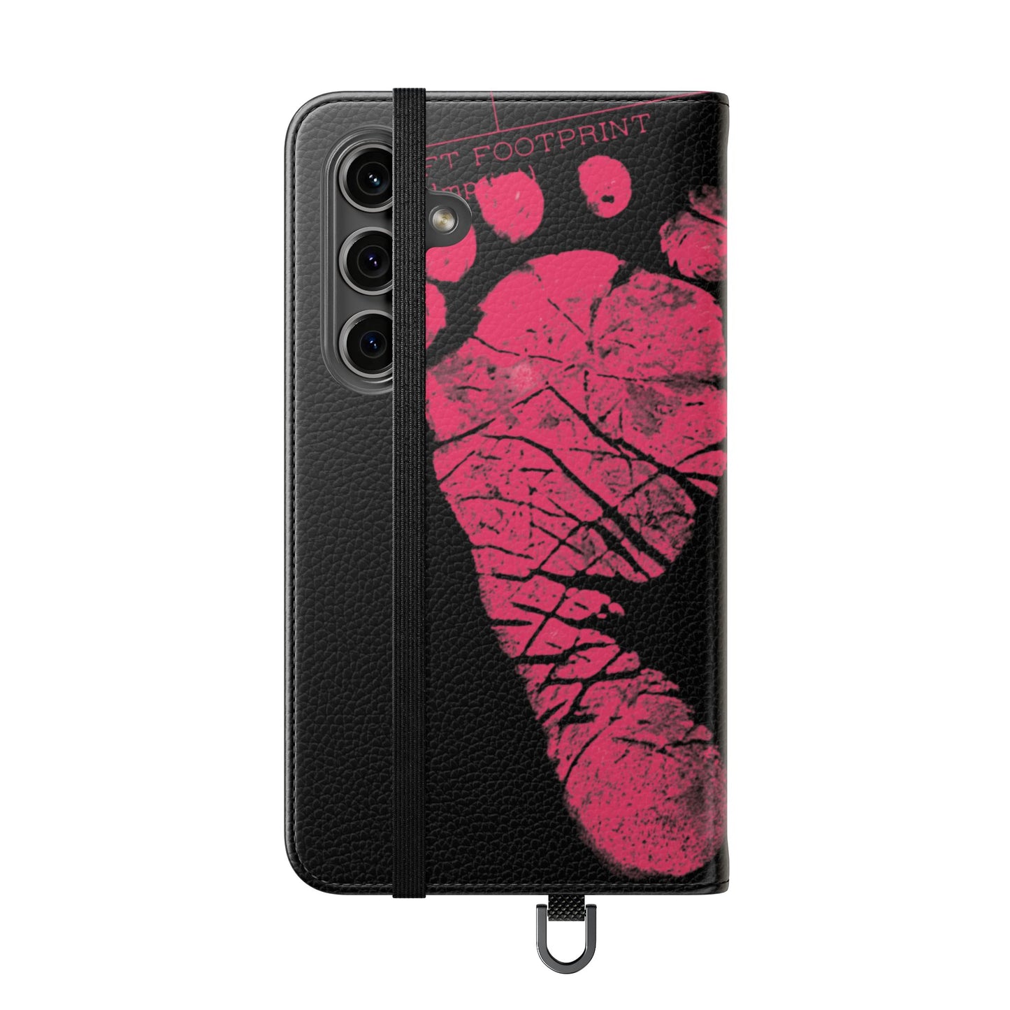 Flip Case – Mom’s Little Pink Footprints