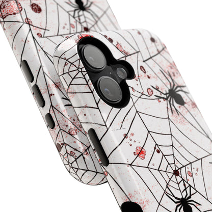 Impact-Resistant Phone Case – Blood Web