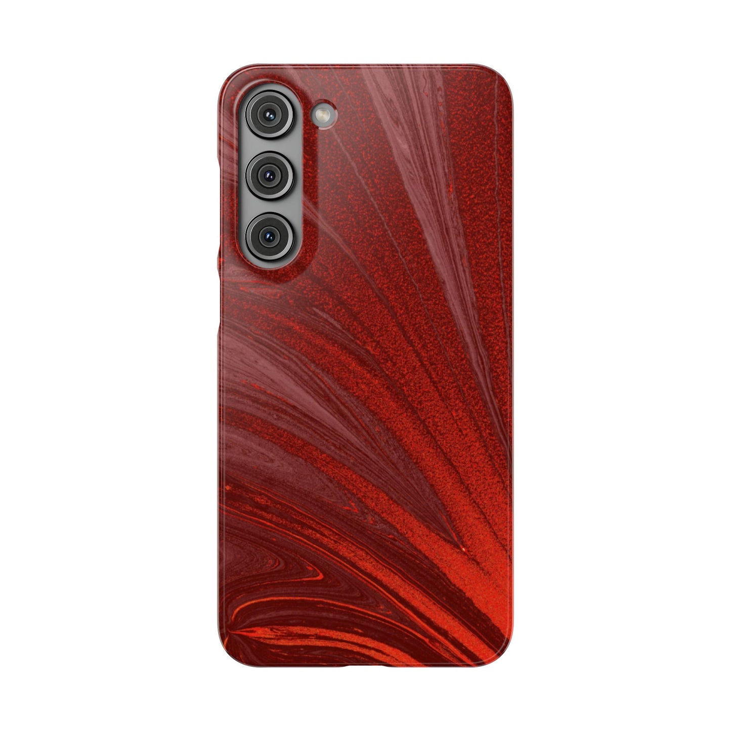 Snap Phone Case – Crimson Current