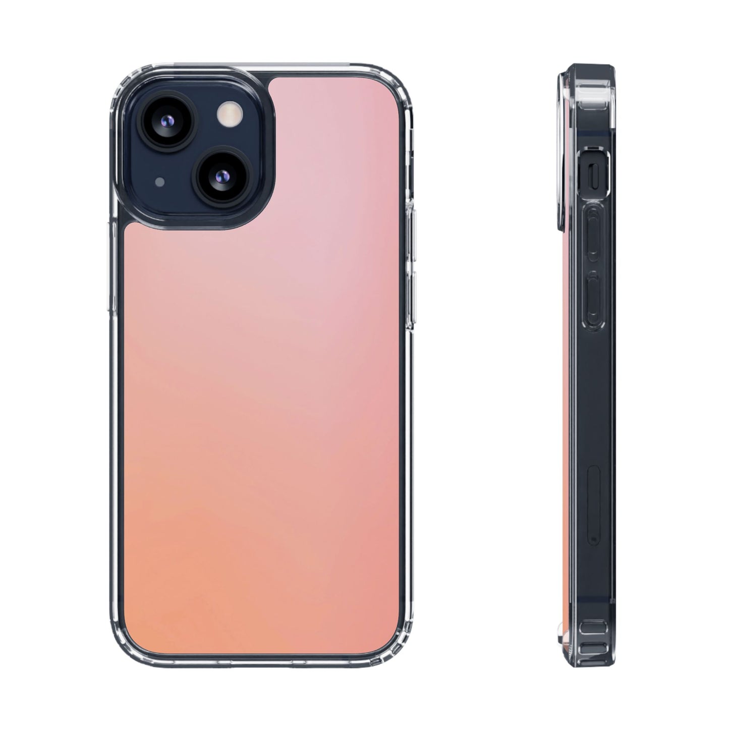 Clear Phone Case – Peachy Calm