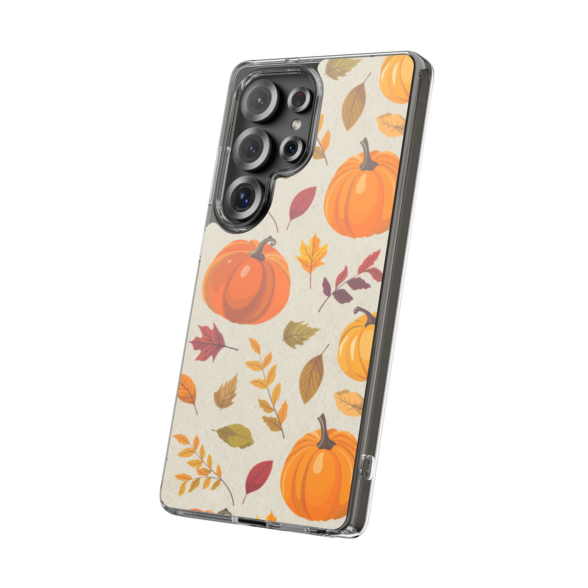 Clear Phone Case – Falling for Pumpkin