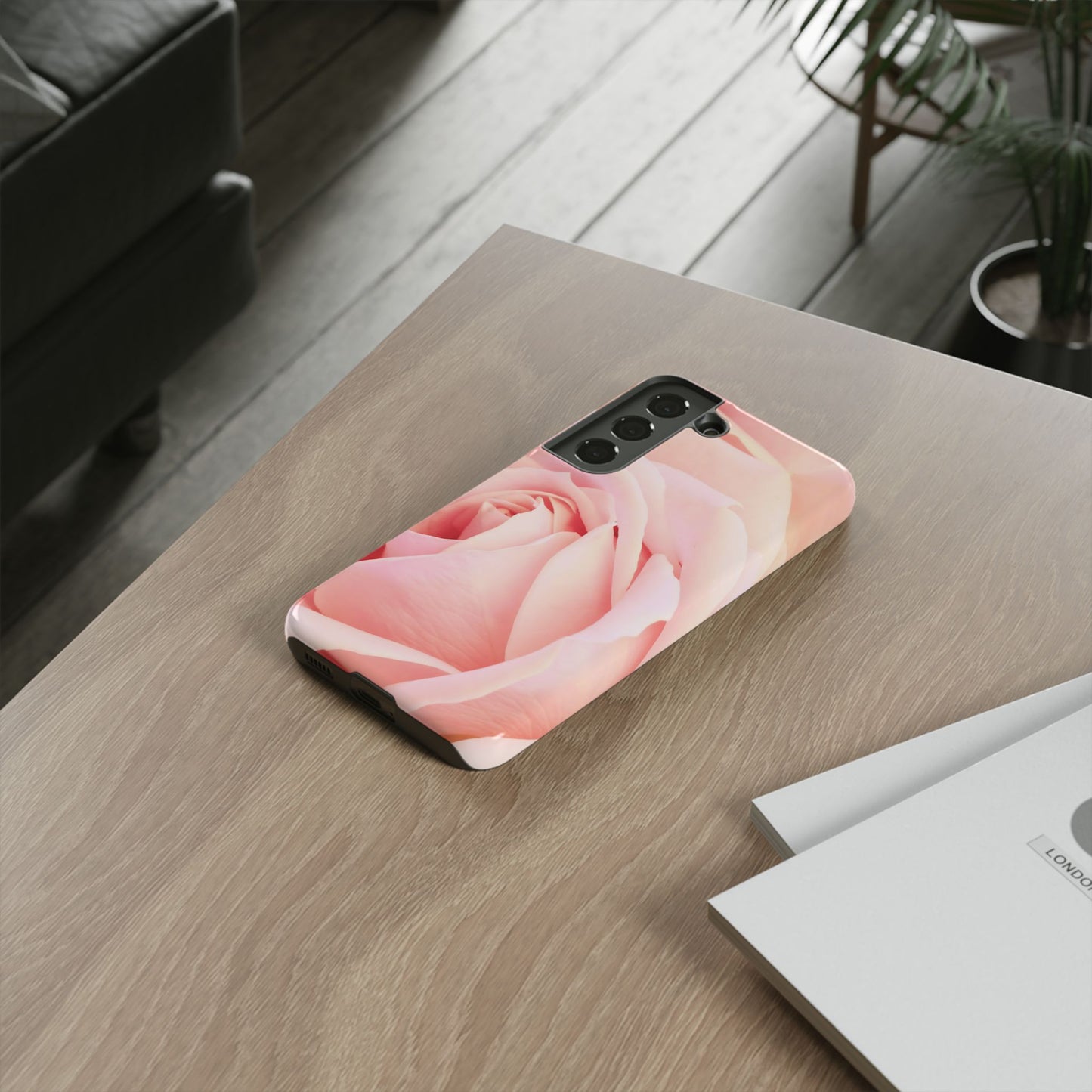 Protective Phone Case – A Mother’s Rose Embrace