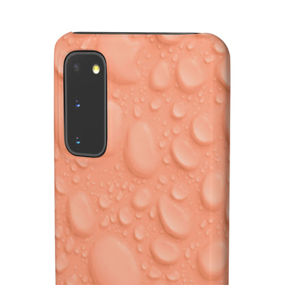 Snap Phone Case – Apricot Rain