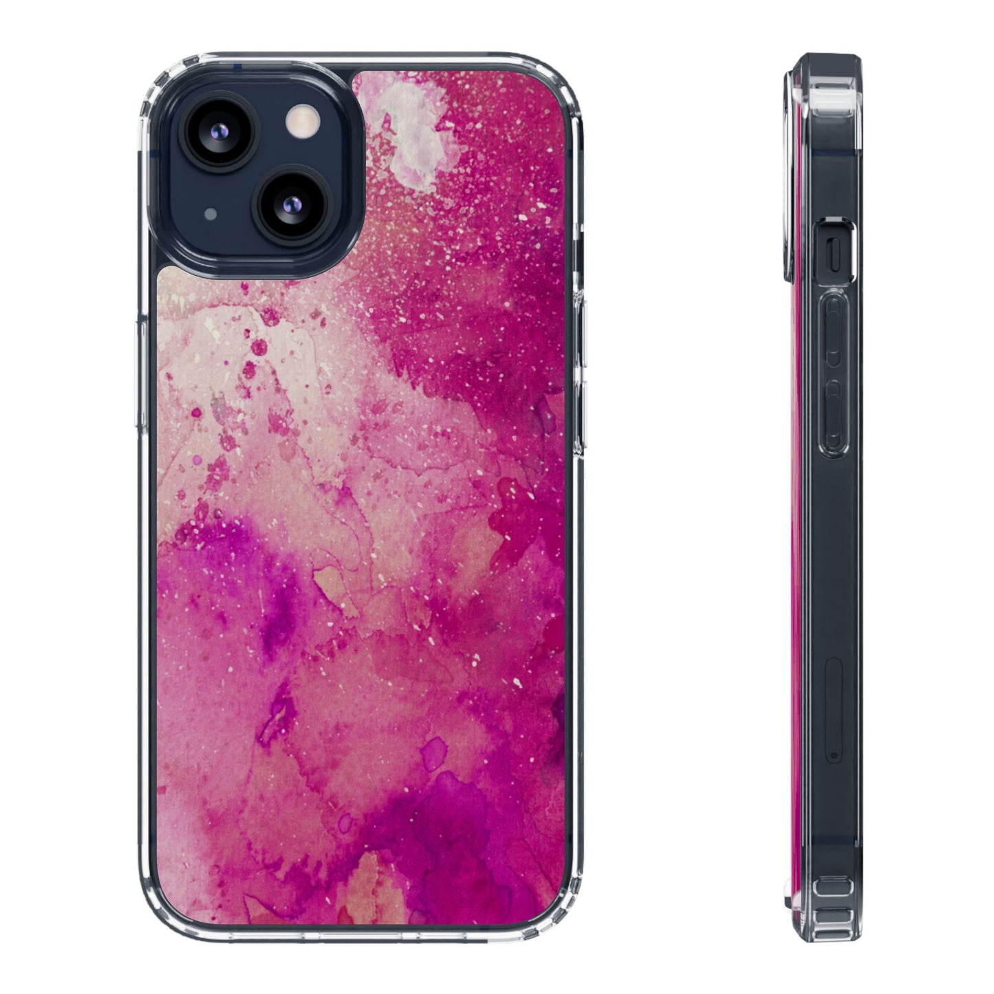 Clear Phone Case – Spilled Wine