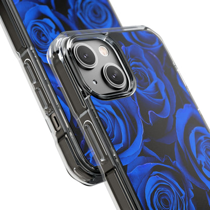 Clear Magnetic Phone Case – Midnight Bloom