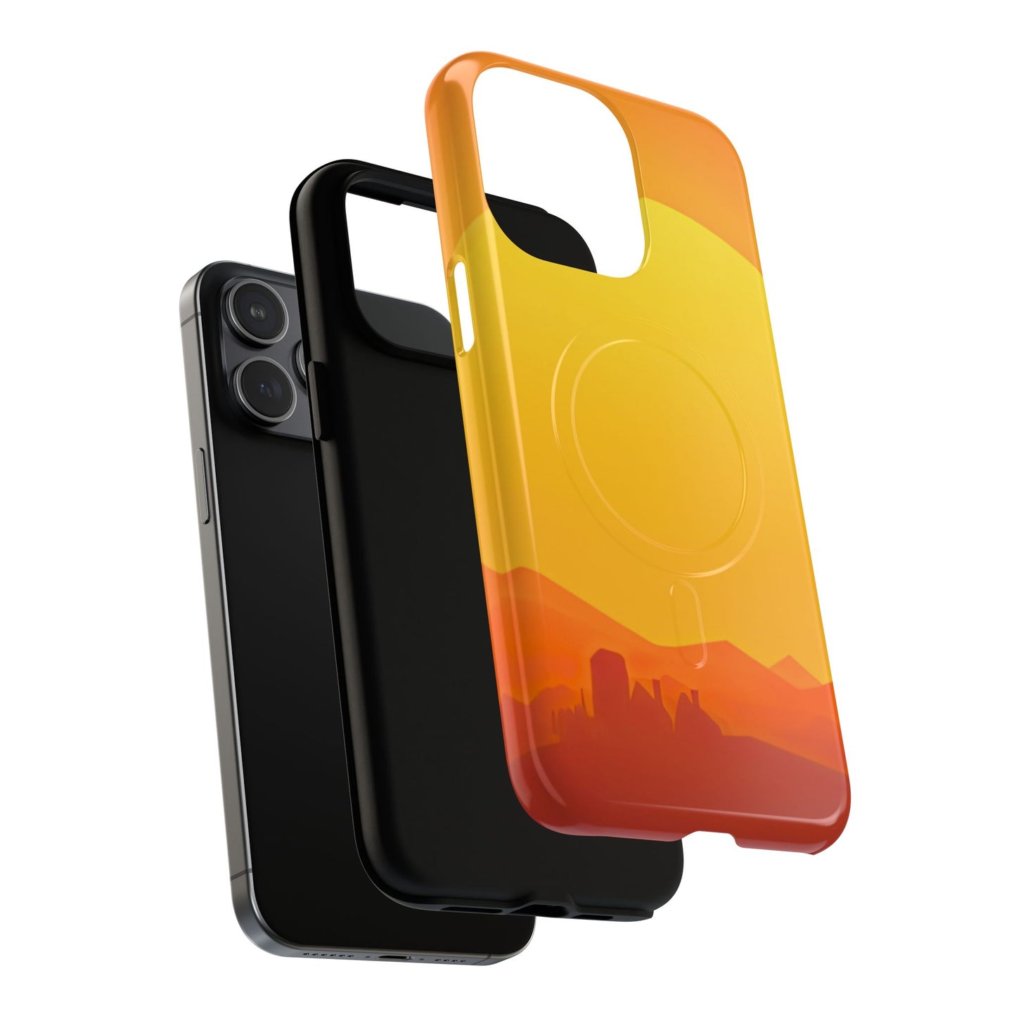 Protective Magnetic Phone Case — Desert Sunrise