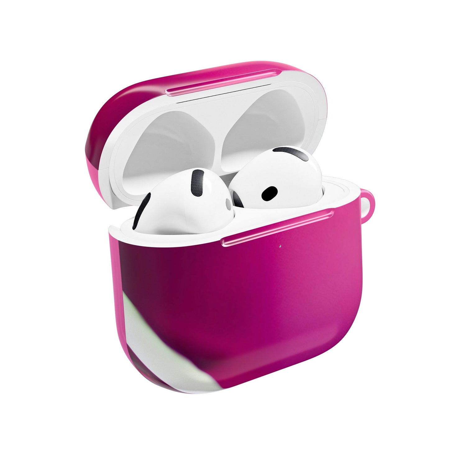 Earbud Case Cover – Magenta Motion