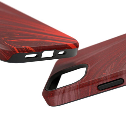 Impact-Resistant Phone Case — Crimson Current