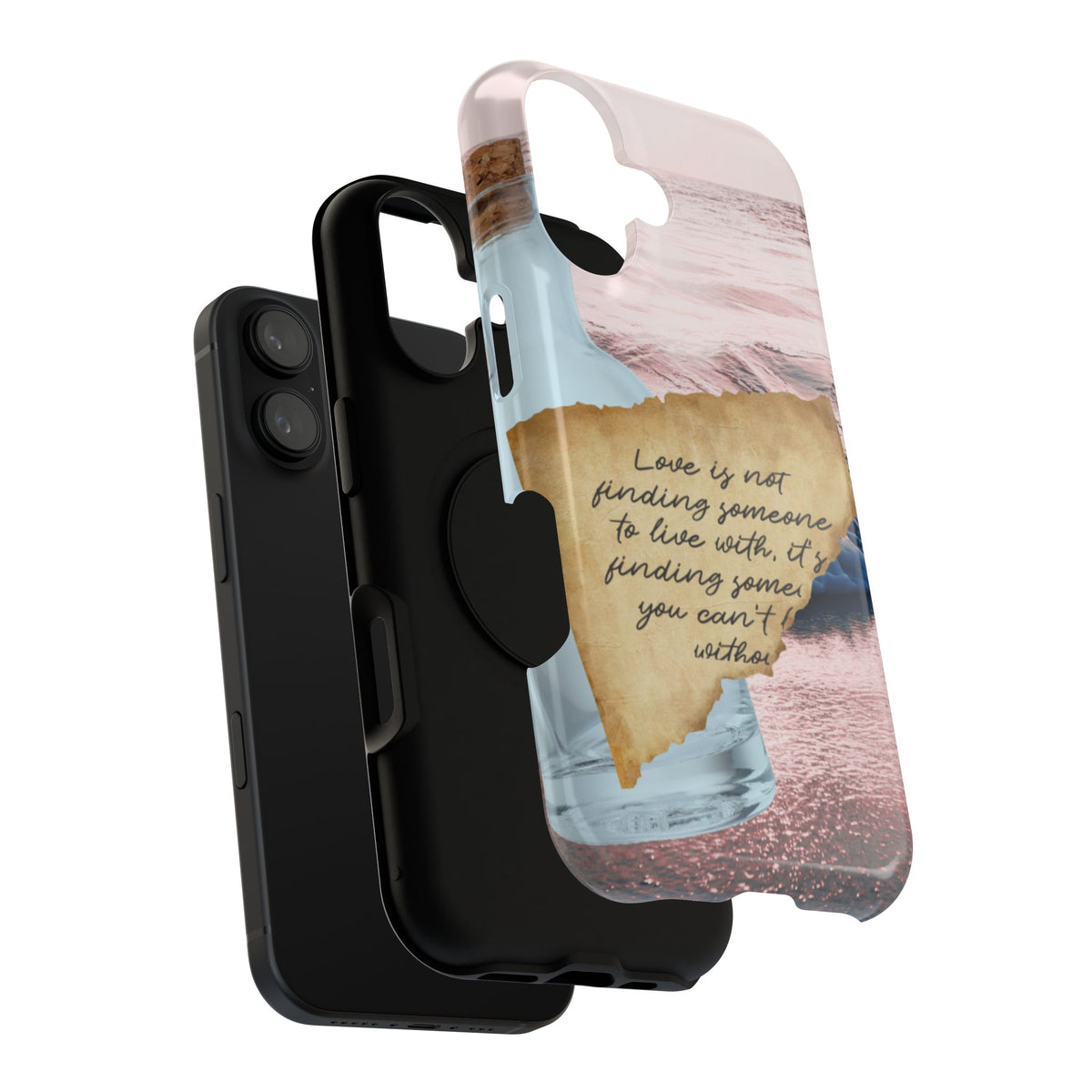Impact-Resistant Phone Case – Written in the Tide – Compatible with iPhone 11–17 & Samsung Galaxy S22–S26 Series