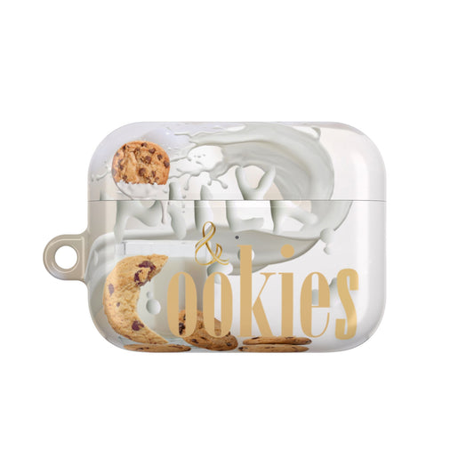 Earbud Case Cover – Milk & Cookies