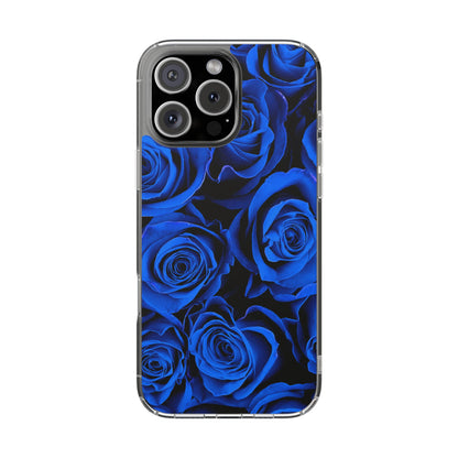 Clear Magnetic Phone Case – Midnight Bloom