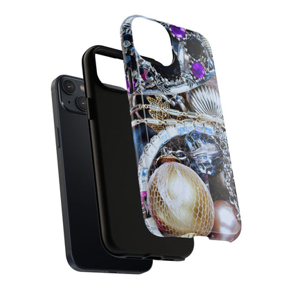 Protective Magnetic Phone Case – Chrome Jewel