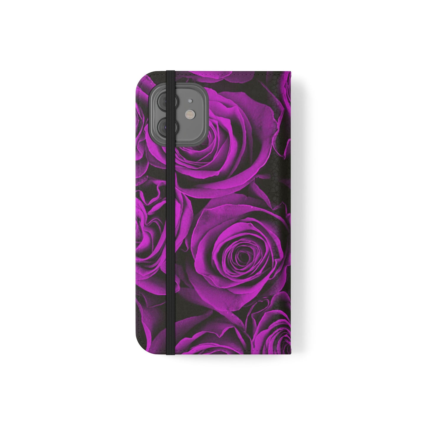 Flip Case – Amethyst Roses