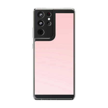 Clear Phone Case – Soft Blush