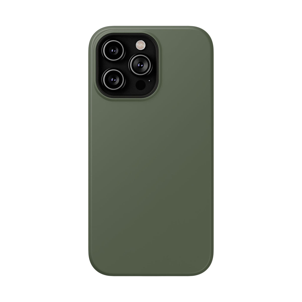 Impact-Resistant Phone Case — Military Green Protective Shockproof Cover