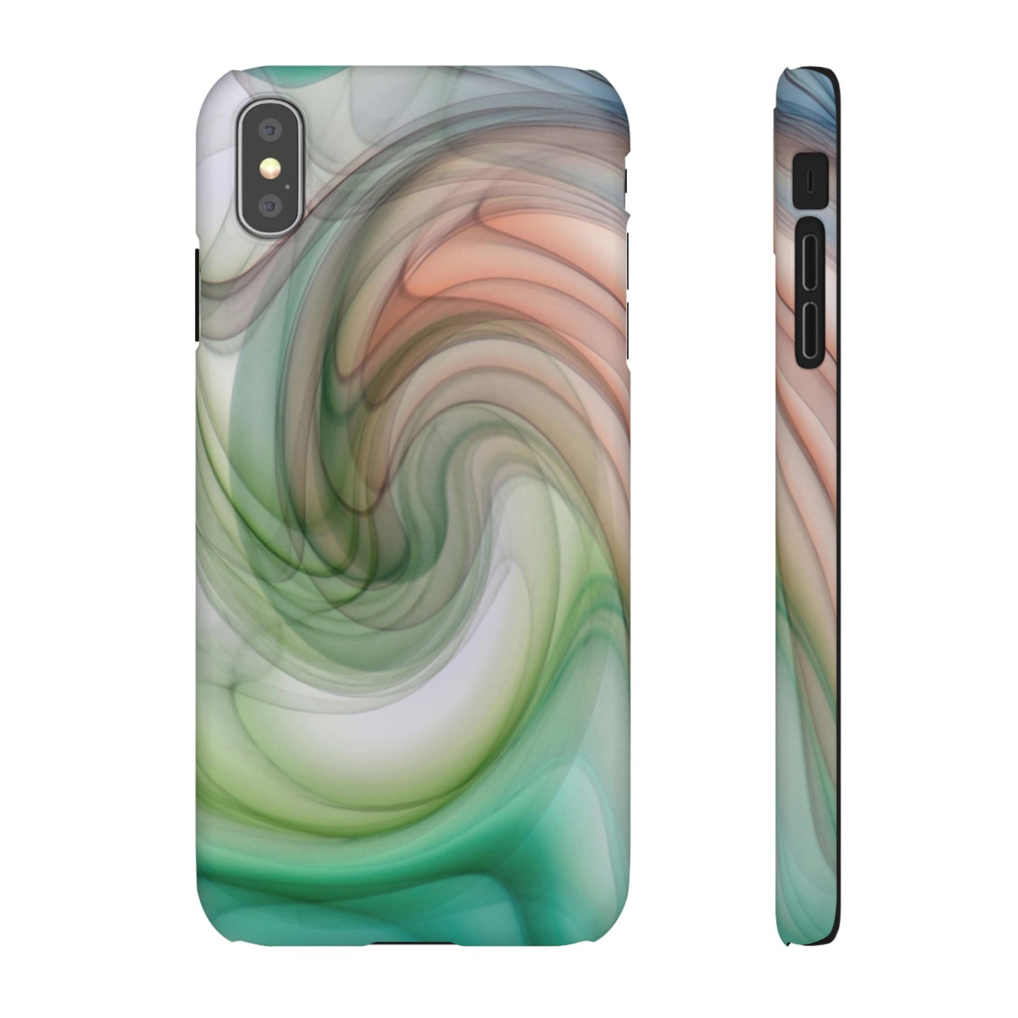 Snap Phone Case – Marble Flow
