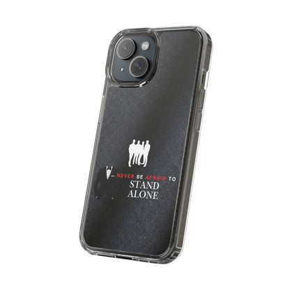 Clear Phone Case – Stand Alone