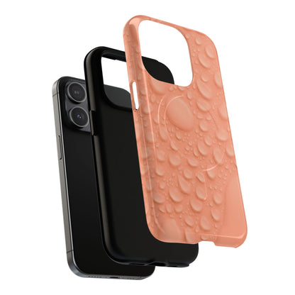 Protective Magnetic Phone Case – Apricot Rain