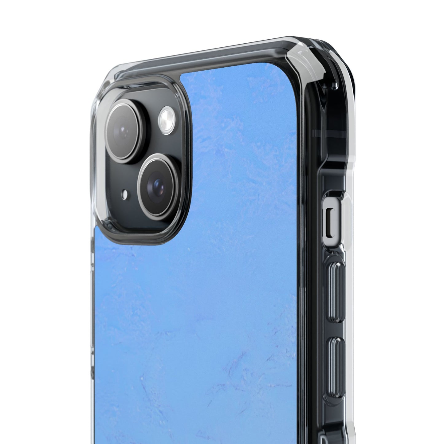 Clear Magnetic Phone Case – Azure Fade