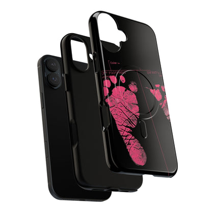 Protective Magnetic Phone Case – Mom’s Little Pink Footprints