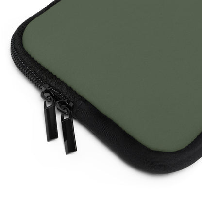 Neoprene Laptop Sleeve – Cabin Green