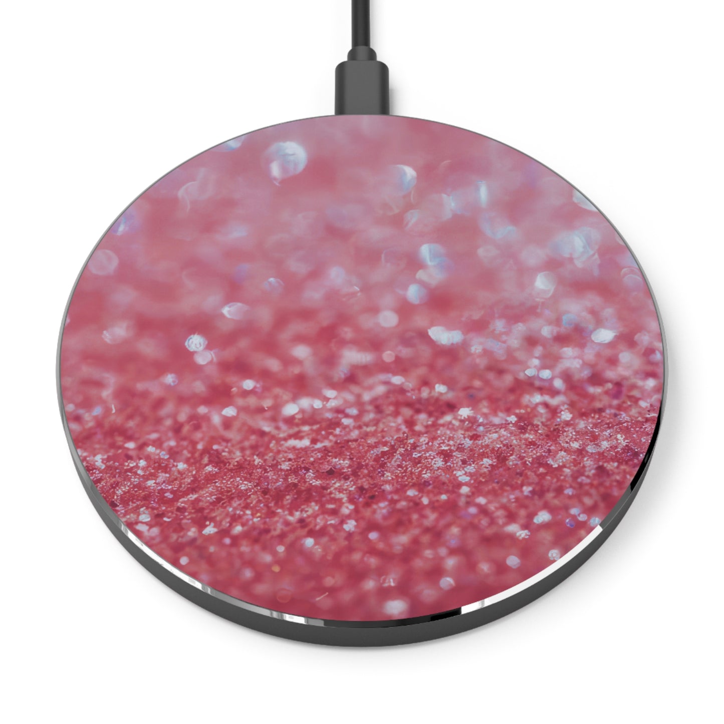 Wireless Charger – Rosé Sparkle