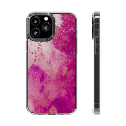 Clear Magnetic Phone Case – Spilled Wine