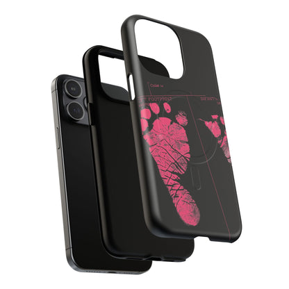 Protective Magnetic Phone Case – Mom’s Little Pink Footprints