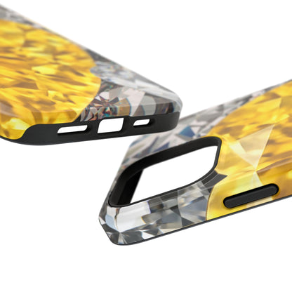 Impact-Resistant Phone Case – Heart of Gold