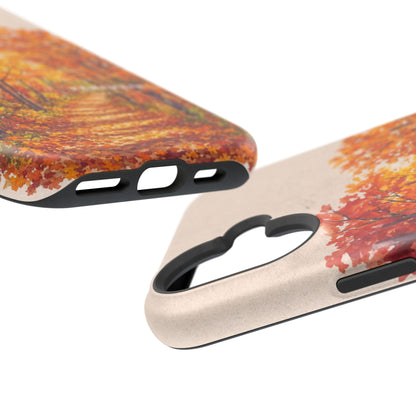 Wireless-Charging Compatible Case – Autumn Remembered – Compatible with iPhone 13–17 & Samsung Galaxy S25–S26 Series