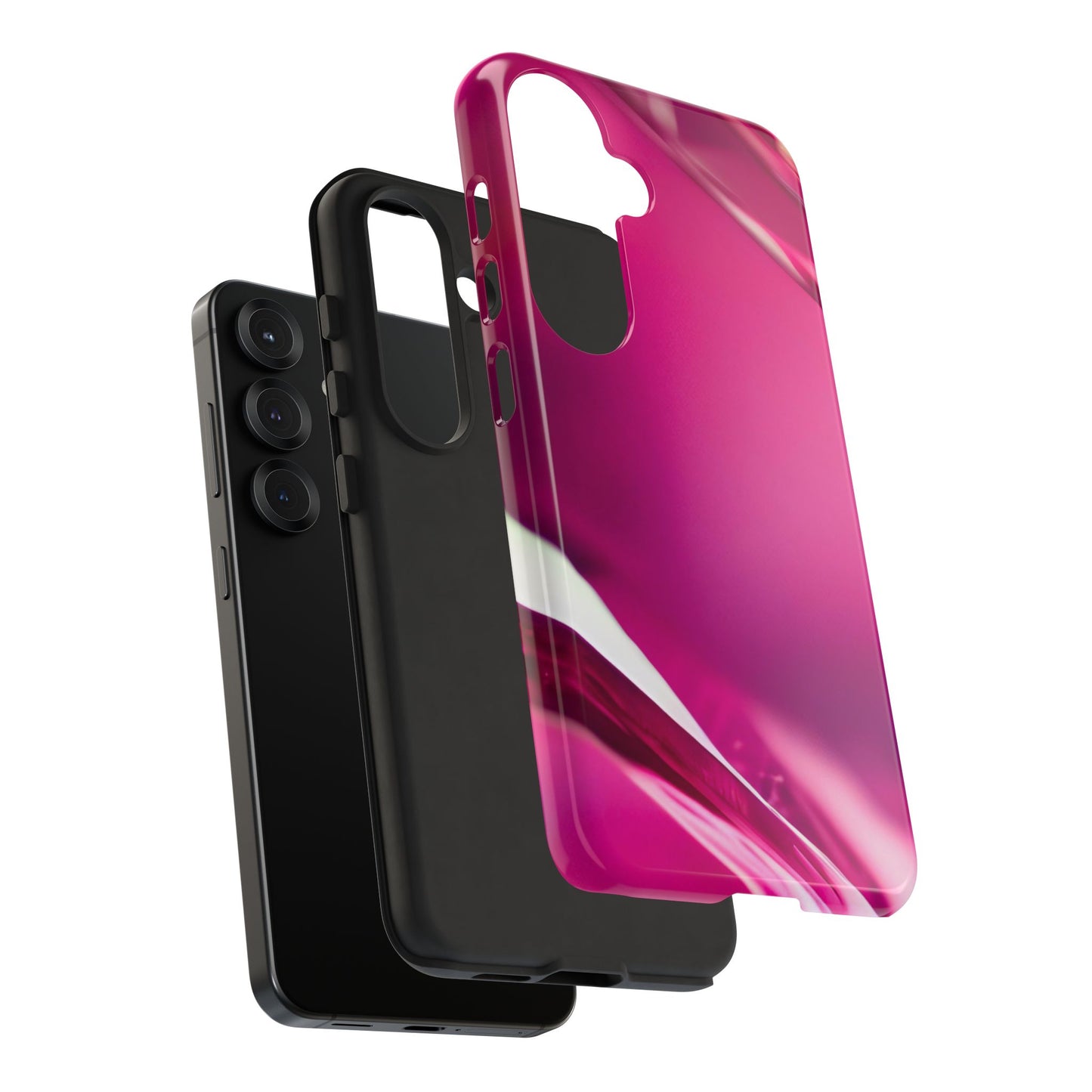 Protective Phone Case – Magenta Motion