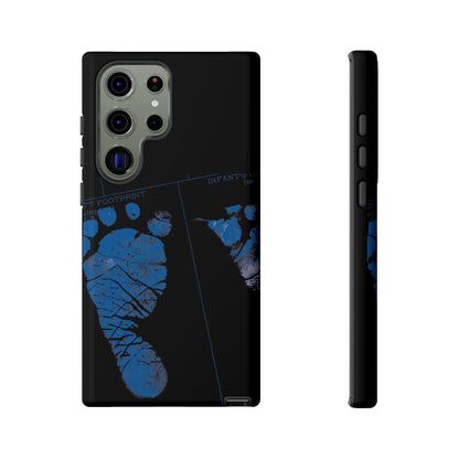 Protective Phone Case – Mom’s Little Blue Footprints