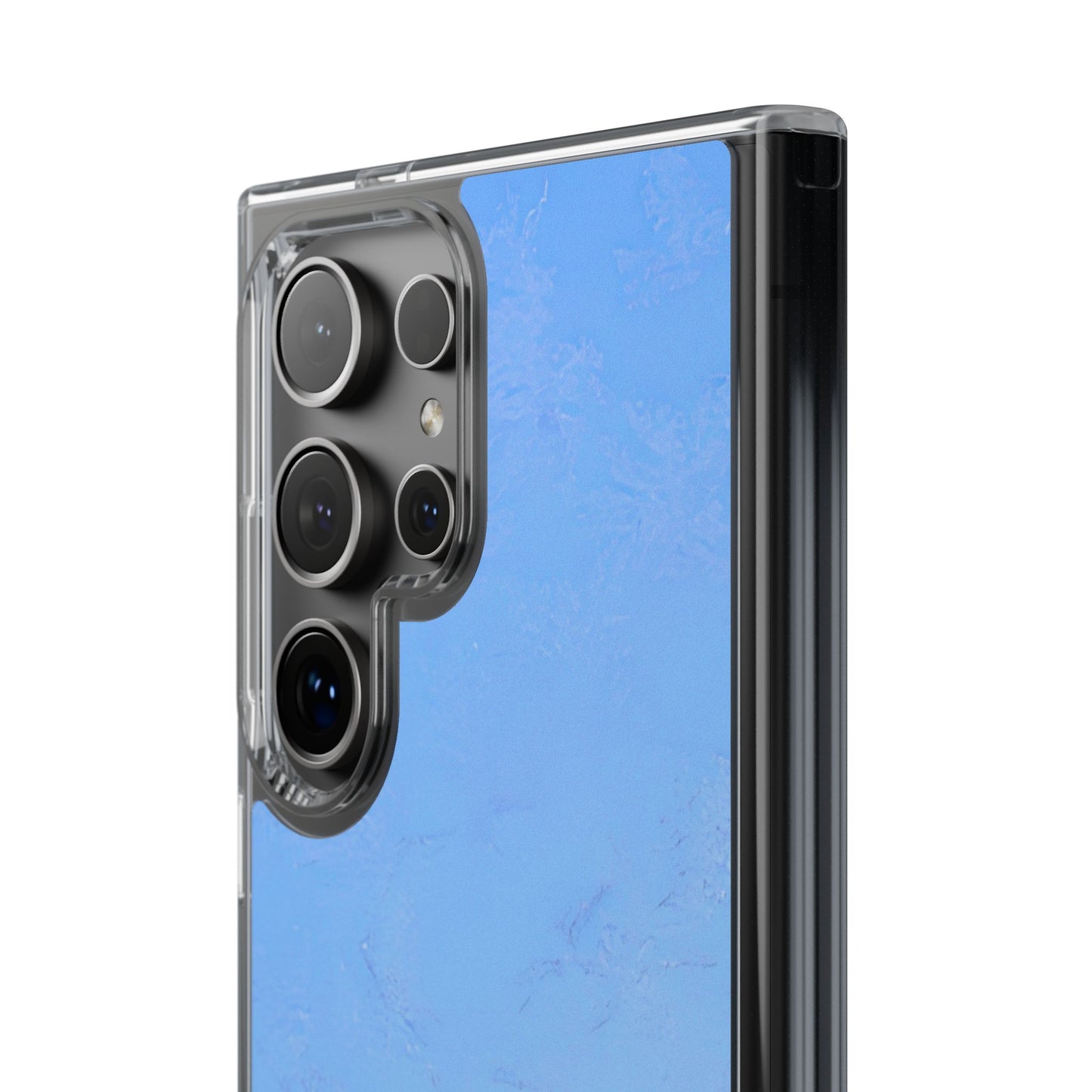 Clear Phone Case – Azure Fade