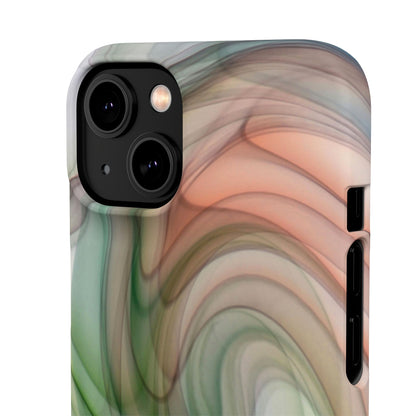 Snap Phone Case – Marble Flow