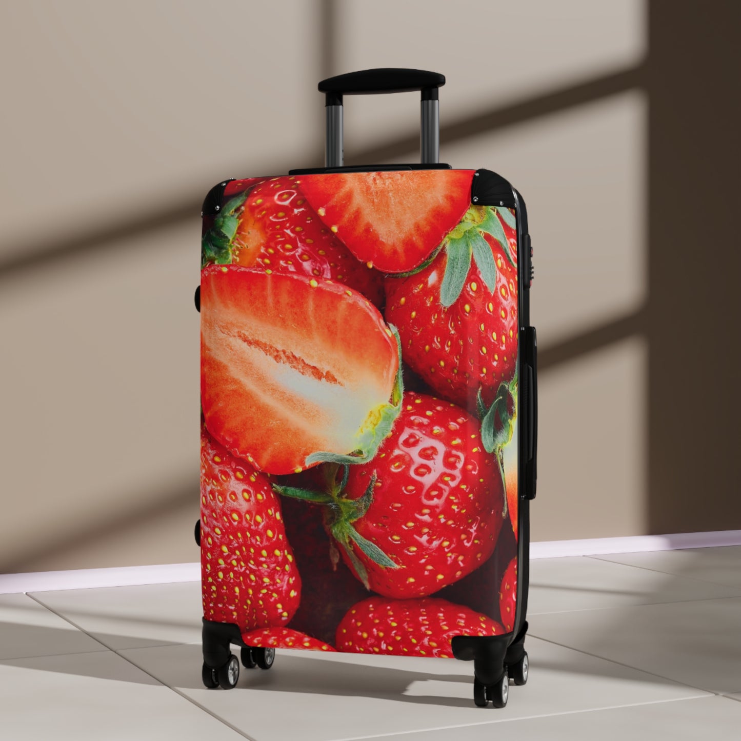 Hardshell Suitcase – Strawberry Sweet