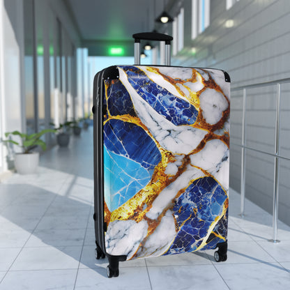Hardshell Suitcase – Sapphire Vein