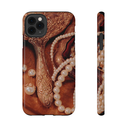 Impact-Resistant Phone Case – Bronze Vanity