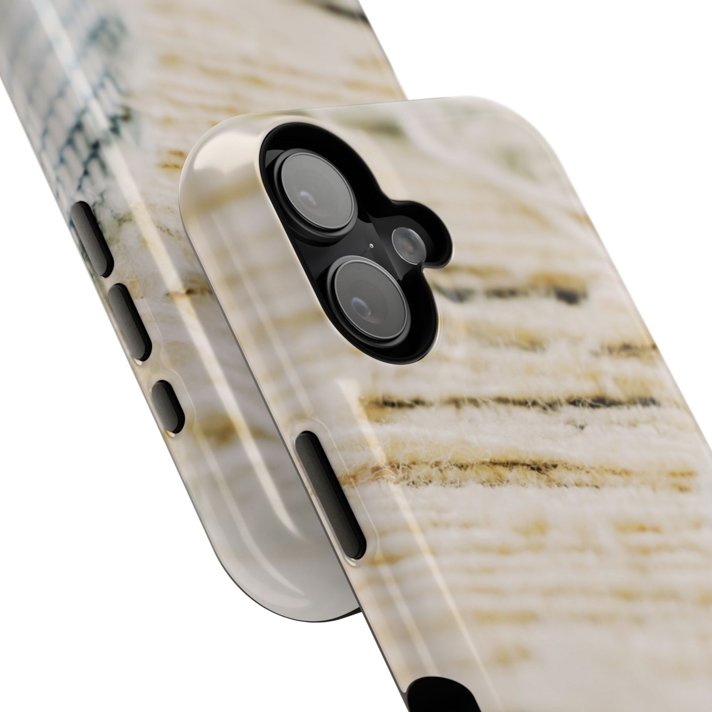 Impact-Resistant Phone Case – Woven Warmth