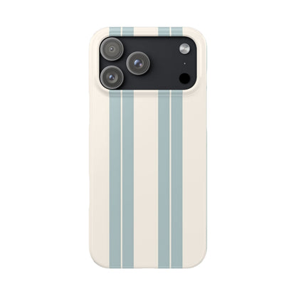 Slim Phone Case – Coastal Stripe