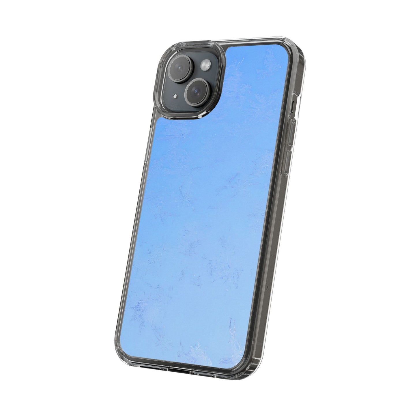 Clear Phone Case – Azure Fade