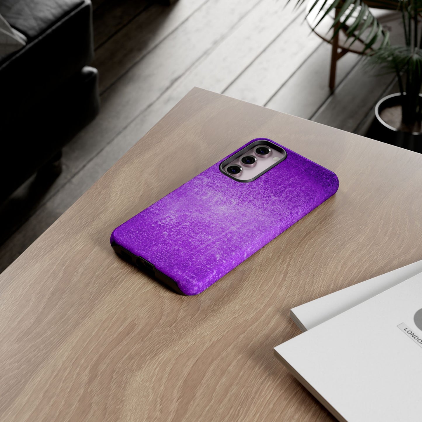 Protective Phone Case – Violet Voltage