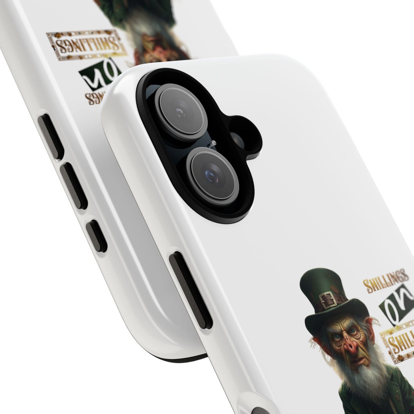 Protective Phone Case – Leprechaun “Shillings on Shillings” Print